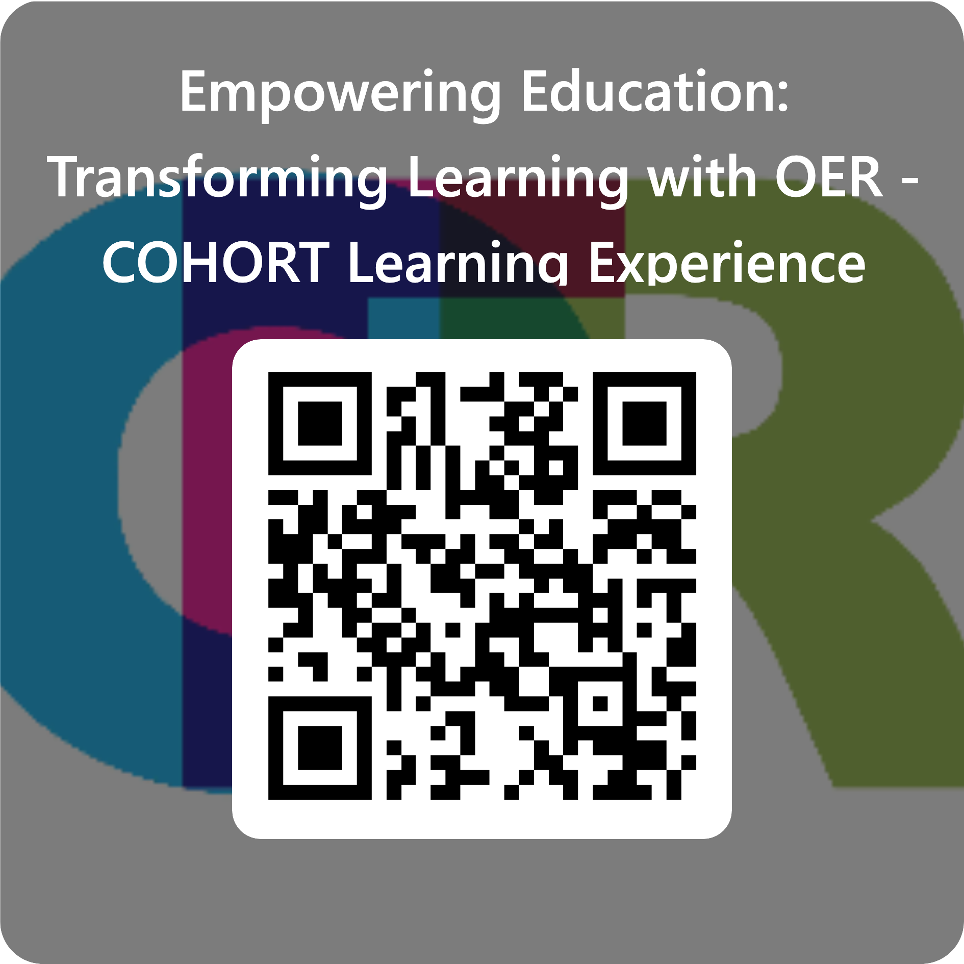 Cohort Series QR code