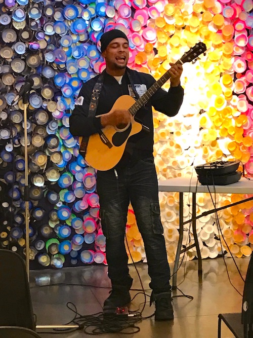 First Thursday - man with guitar