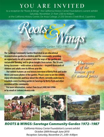 2009 Roots and Wings Exhibit