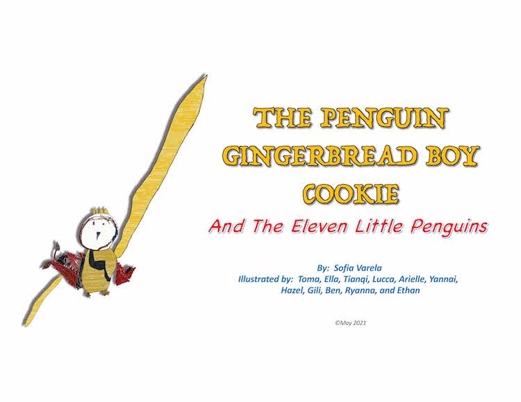 The Penguin Gingerbread Boy Cookie