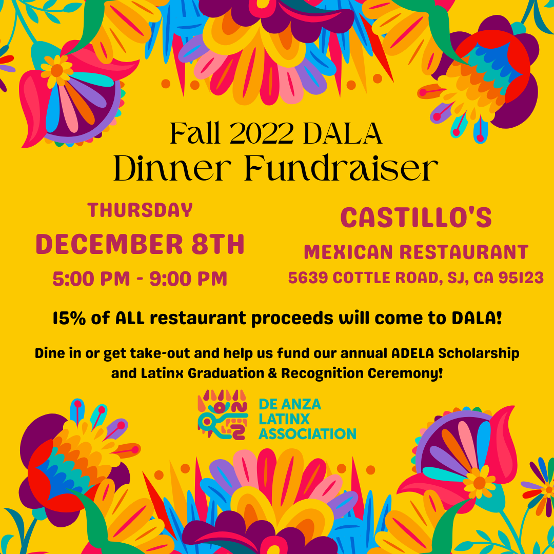 Fall 2022 Fundraiser at Castillo's Restaurant