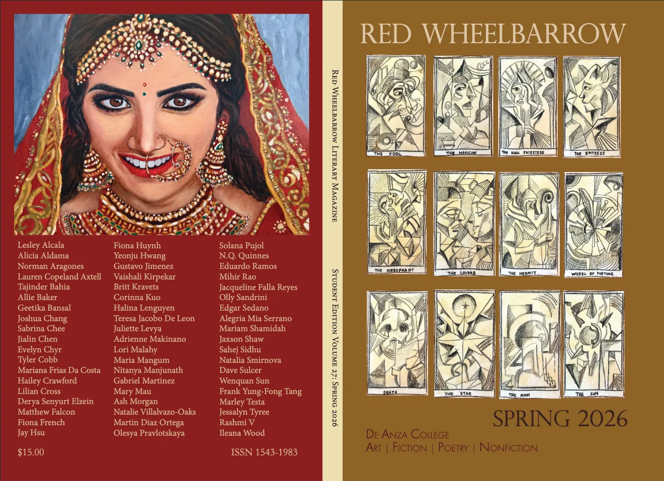 2026 Red Wheelbarrow Cover