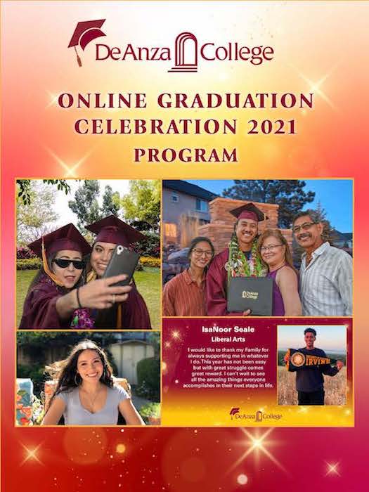 2021 Graduation Program cover