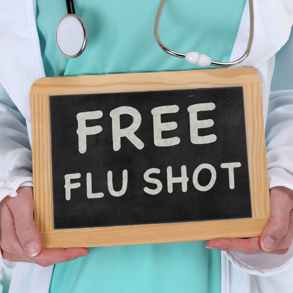 free flu shots