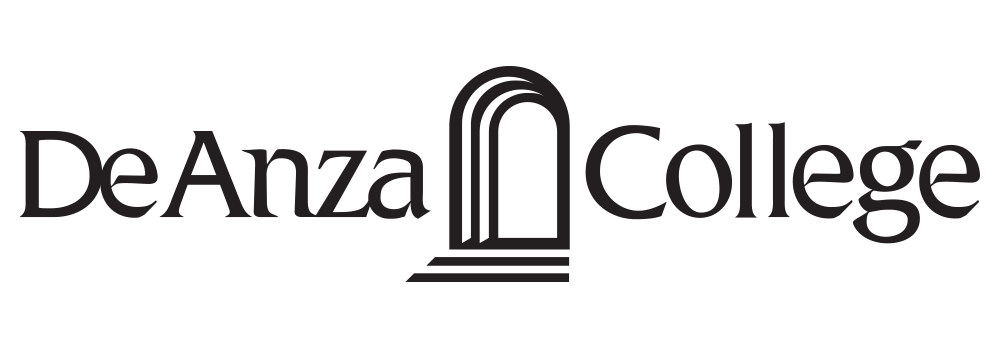 De Anza College logo centered,for Web