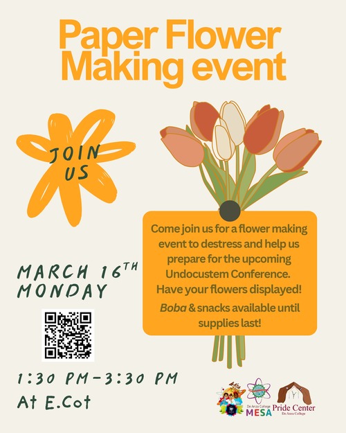 Flower Making MESA event