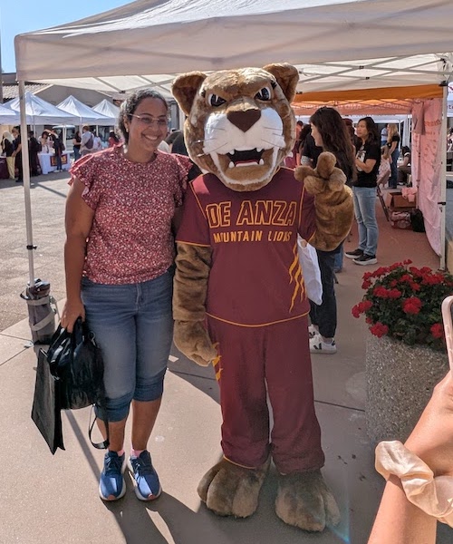 young woman with Roary