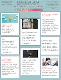 LEAD Student Guide to Online Learning