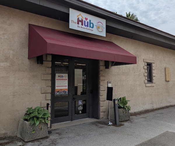 Hub entrance from outside