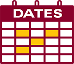 Dates | calendar icon