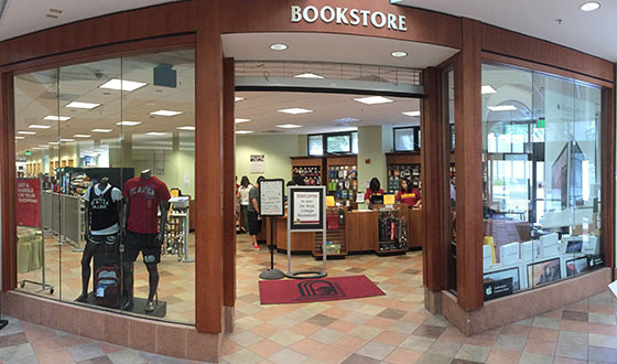 Bookstore entrance