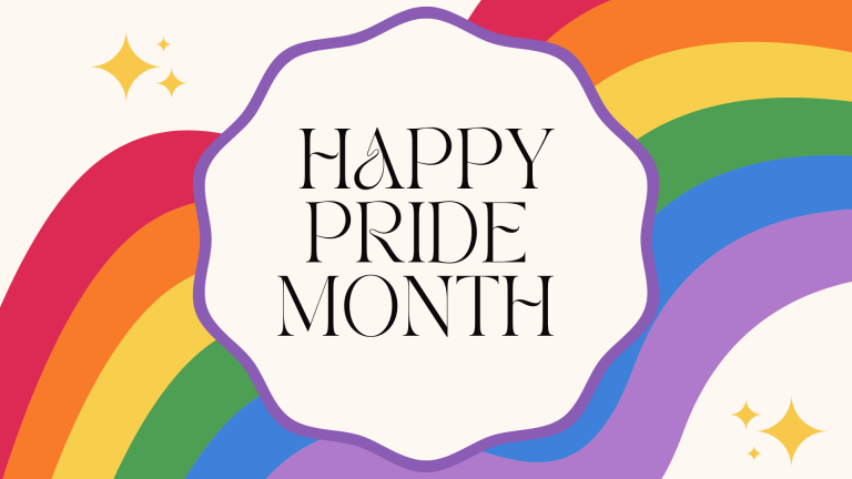 Happy Pride Month banner